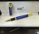 Vintage Montblanc Scipione Borghese Blue Rollerball AAA Replica